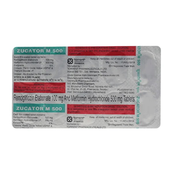 Zucator M 500 Tablet 10's