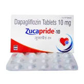 Zucapride-10 mg Tablet 15's, Pack of 15 TABLETS