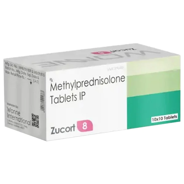 Zucort 8 Tablet 10's