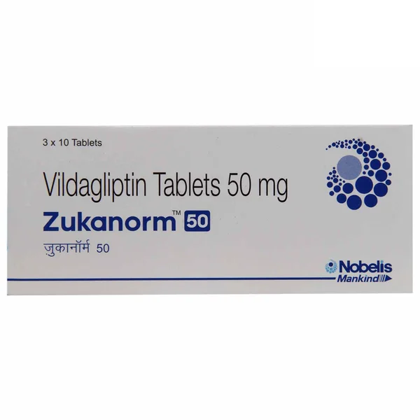 Zukanorm 50 Tablet 10's