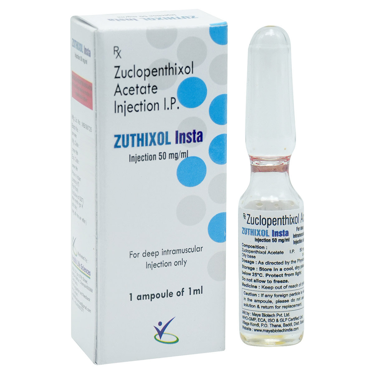 Buy Zuthixol Insta 50 Injection 1 ml Online