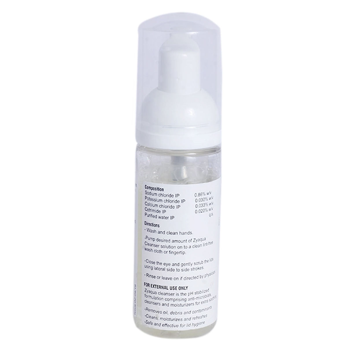 Zyaqua Eyelid Cleanser 50 ml Price, Uses, Side Effects, Composition ...