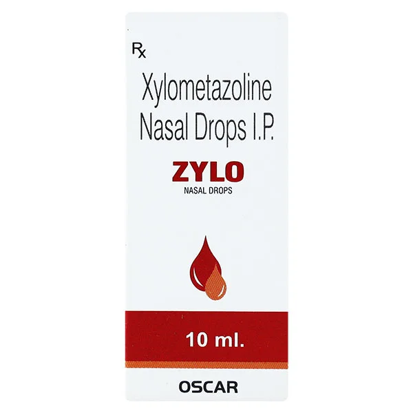 Zylo Nasal Drops 10 ml, Pack of 1 Nasal Drops
