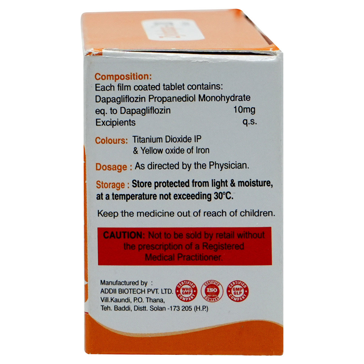 Zylodapa-10 Tablet 15's, Pack of 15 TabletS Zylodapa-10 Tablet 15's, Pack of 15 TabletS