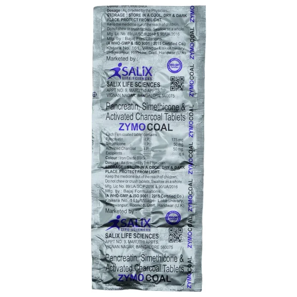 Zymocoal Tablet 10's