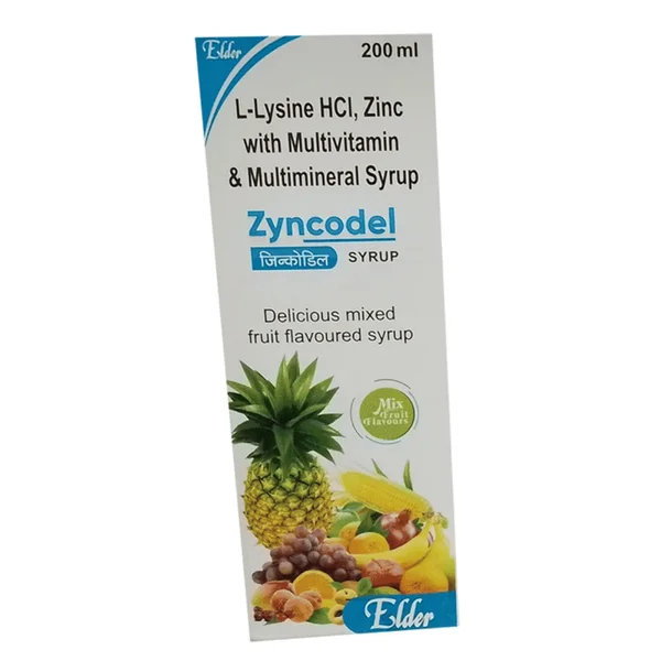 Zyncodel Mix Fruit Syrup 200 ml