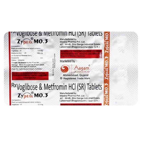 Zypeak M 0.3 Tablet 10's