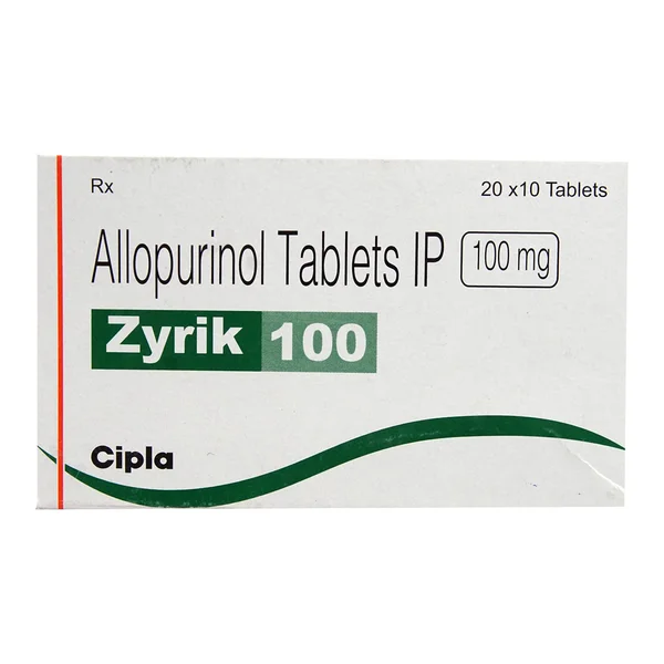 ZYRIK 100MG TABLET, Pack of 10 TABLETS