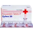 Zyrova 20 Tablet 10's