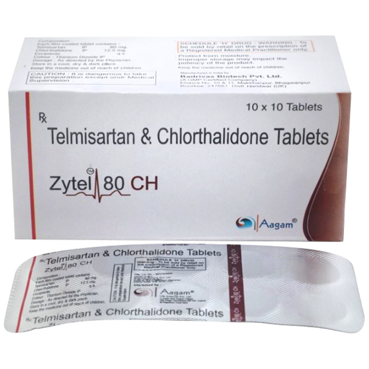 Zytel CH 80 mg Tablet 10's Zytel CH 80 mg Tablet 10's