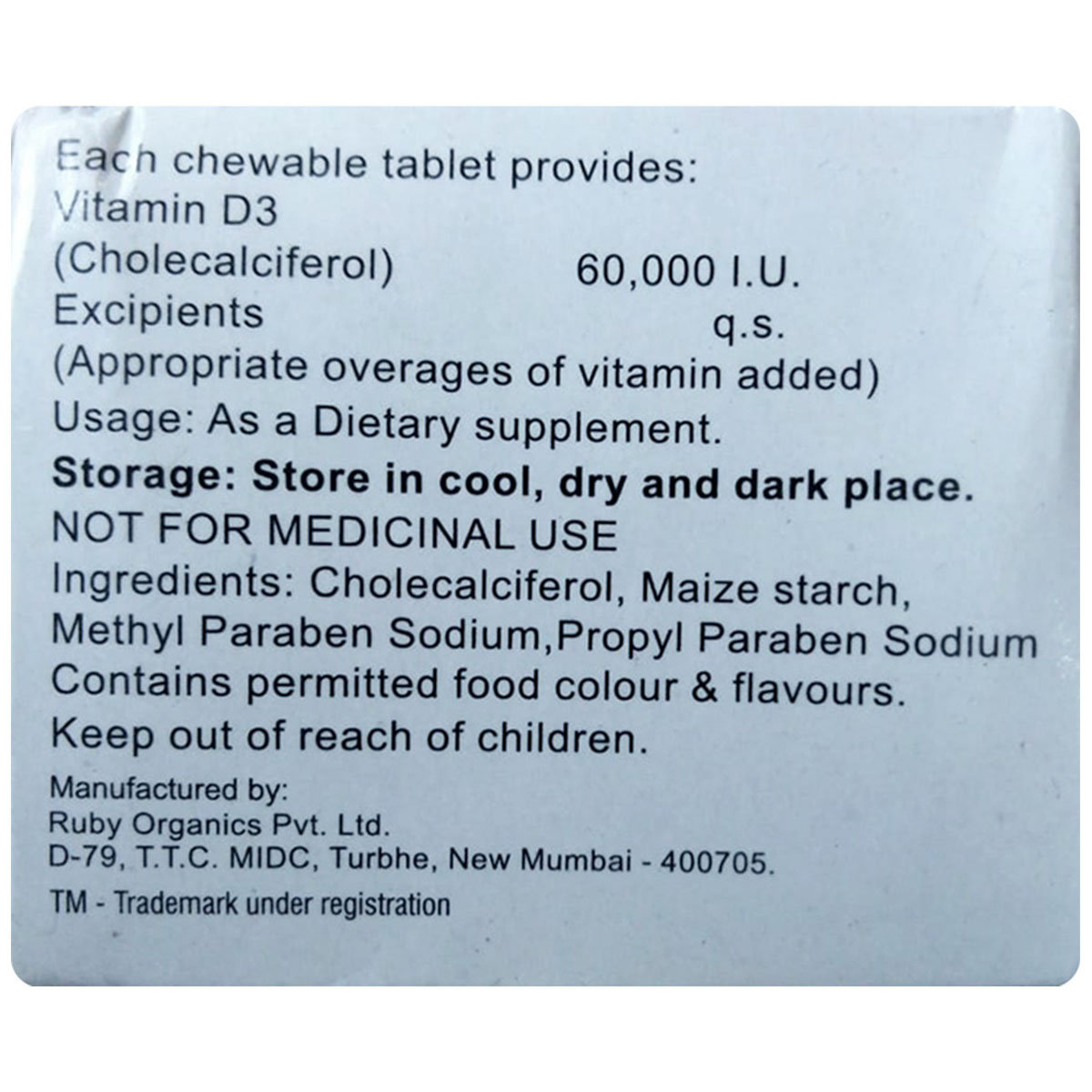 ZyviD3 Tablet 10's, Pack of 10 ZyviD3 Tablet 10's, Pack of 10