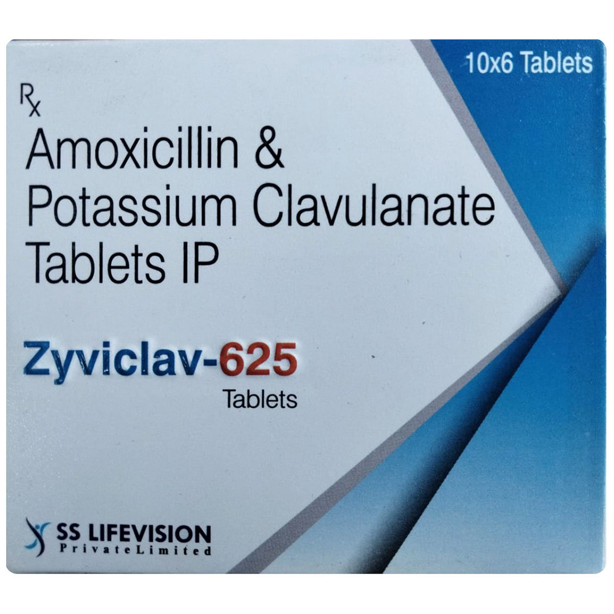 Zyviclav-625 Tablet 6's, Pack of 6 TABLETS Zyviclav-625 Tablet 6's, Pack of 6 TABLETS