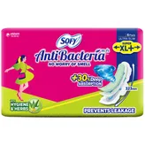 Sofy Anti-Bacteria Sanitary Pads Super XL+, 6 Count, Pack of 1