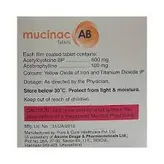 Mucinac AB Tablet 10's, Pack of 10 TABLETS