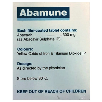 Abamune Tablet 30's, Pack of 1 TABLET