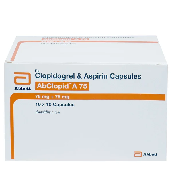 Abclopid A 75 mg Tablet 10's, Pack of 10 TABLETS