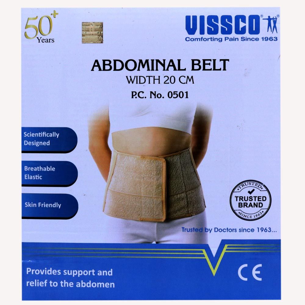 Vissco Abdominal Belt Xl, 1 Count Price, Uses, Side Effects