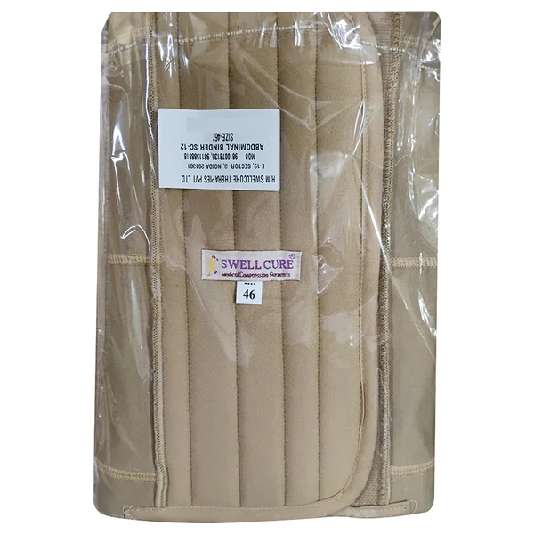 Rm Swell Abdominal Binder Support Sc-12G 46 Side Open Thin, 1 Count, Pack of 1