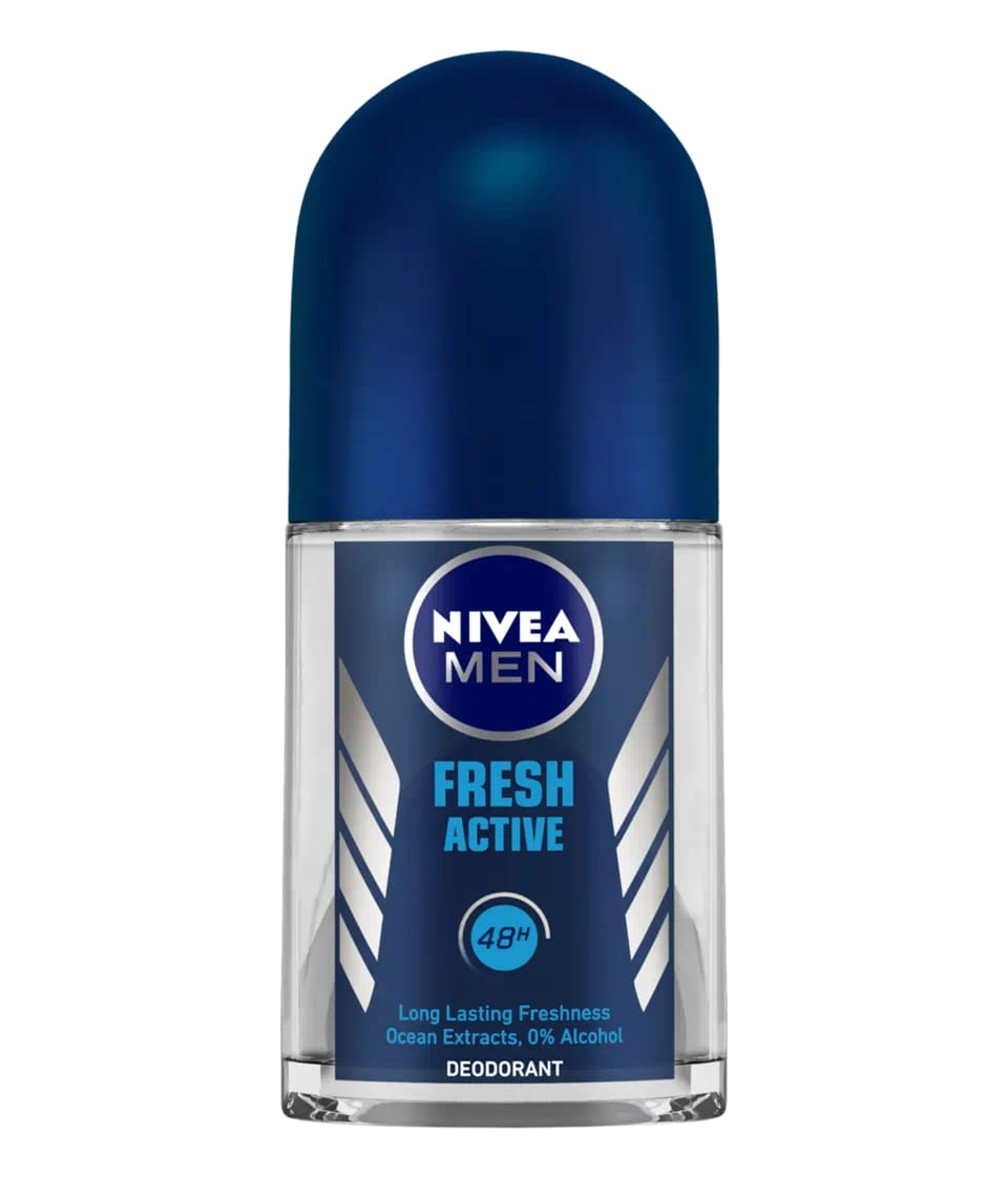 Nivea Men Fresh Active Roll On Deodorant, 50 ml Price, Uses, Side ...