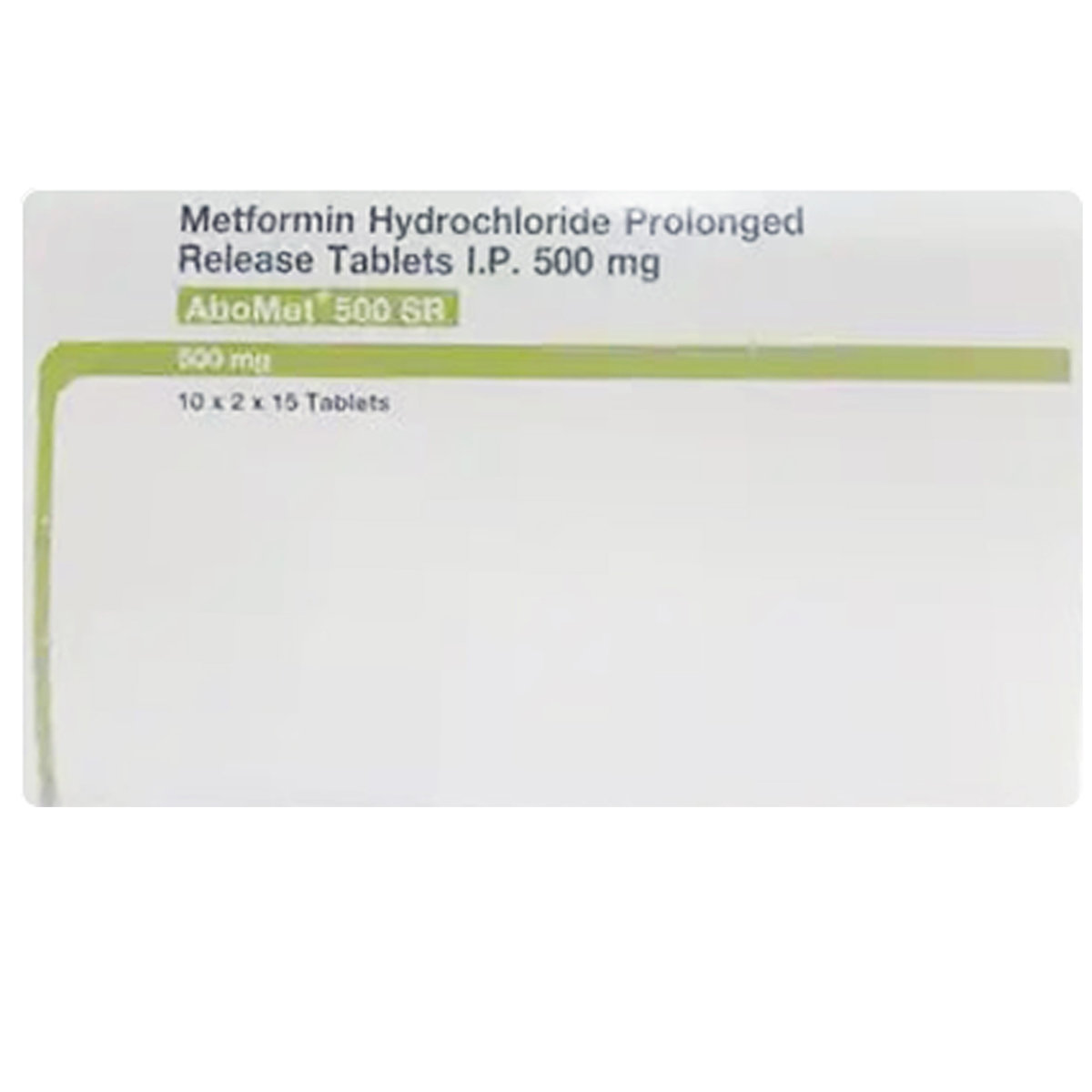 Buy Abomet 500 mg SR Tablet 15's Online