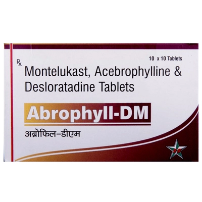 Abrophyll DM Tablet 10's, Pack of 10 TABLETS