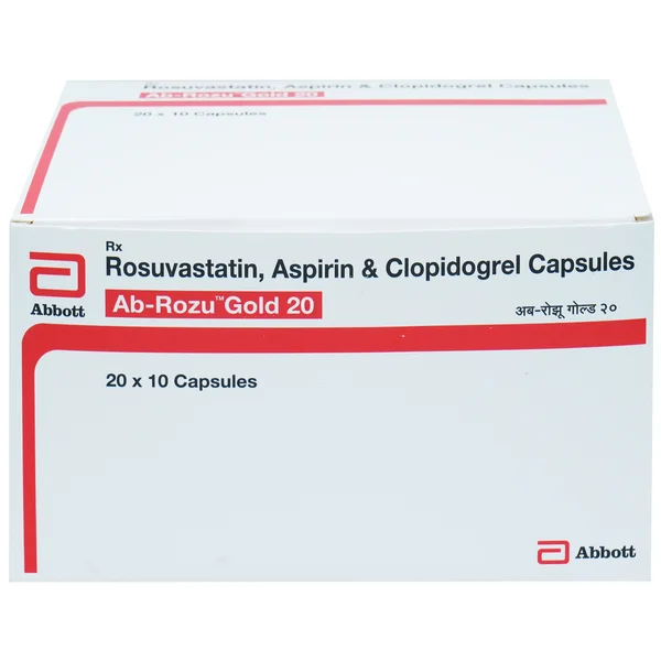 AB-Rozu Gold 20 Capsule 10's, Pack of 10 CapsuleS