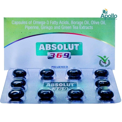 Absolut 3.6.9 Capsule 10's, Pack of 10