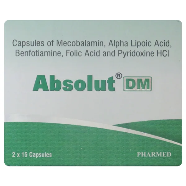 Absolut DM Capsule 15's, Pack of 15 CAPSULES