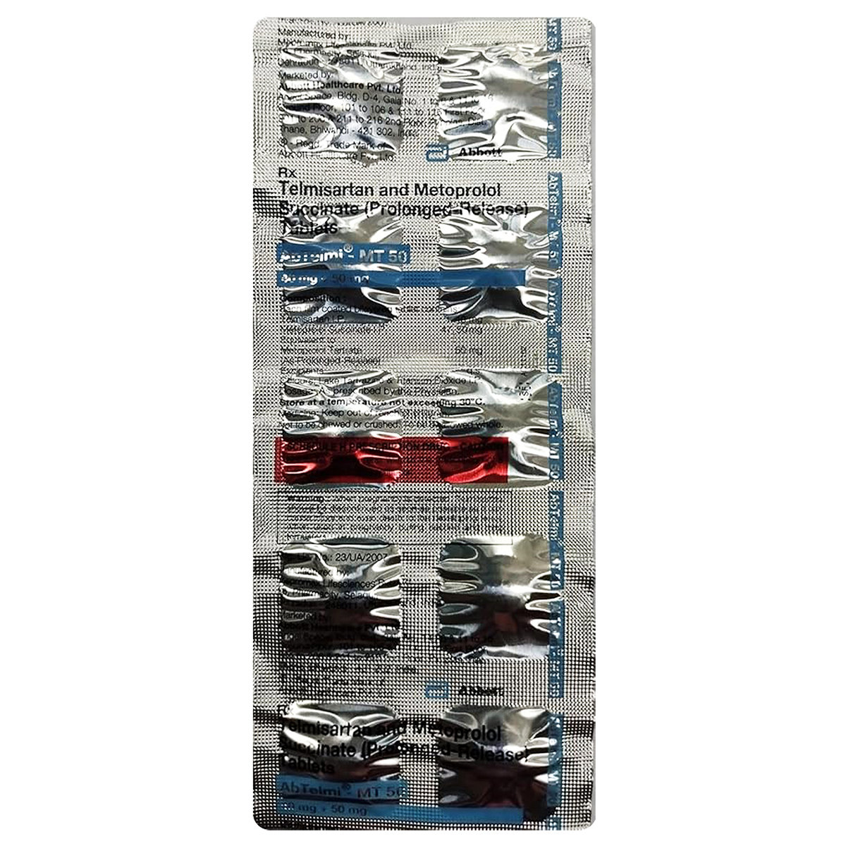Abtelmi-MT 50 mg Tablet 10's Abtelmi-MT 50 mg Tablet 10's