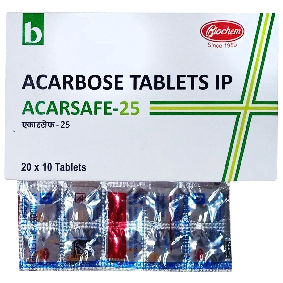 Acarsafe 25mg Tablet 10's Acarsafe 25mg Tablet 10's