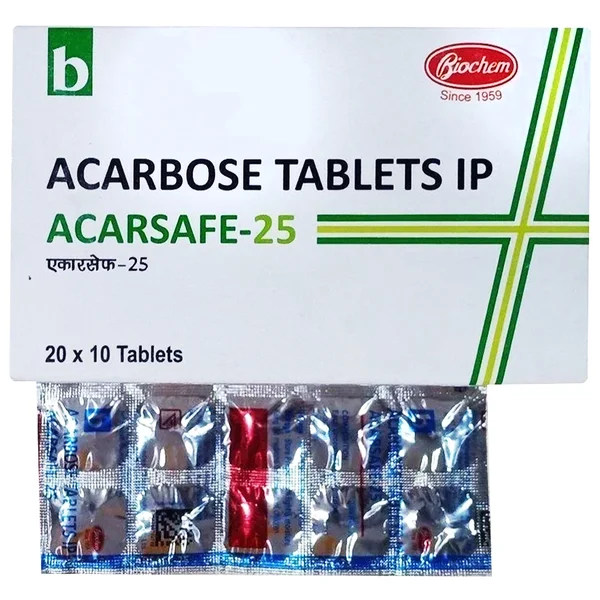 Acarsafe 25mg Tablet 10's, Pack of 10 TabletS
