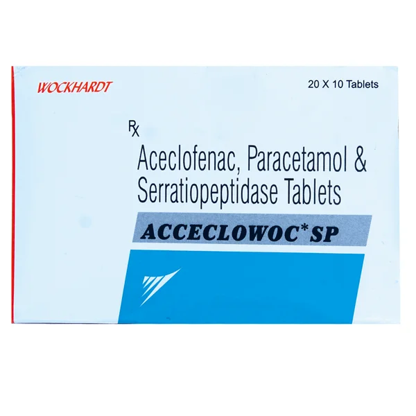 Acceclowoc SP Tablet 10's, Pack of 10 TabletS