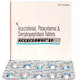 Acceclowoc SP Tablet 10's, Pack of 10 TabletS