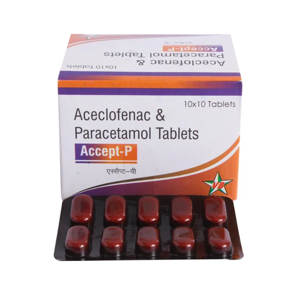 Accept P Tablet 10's, Pack of 10 TabletS