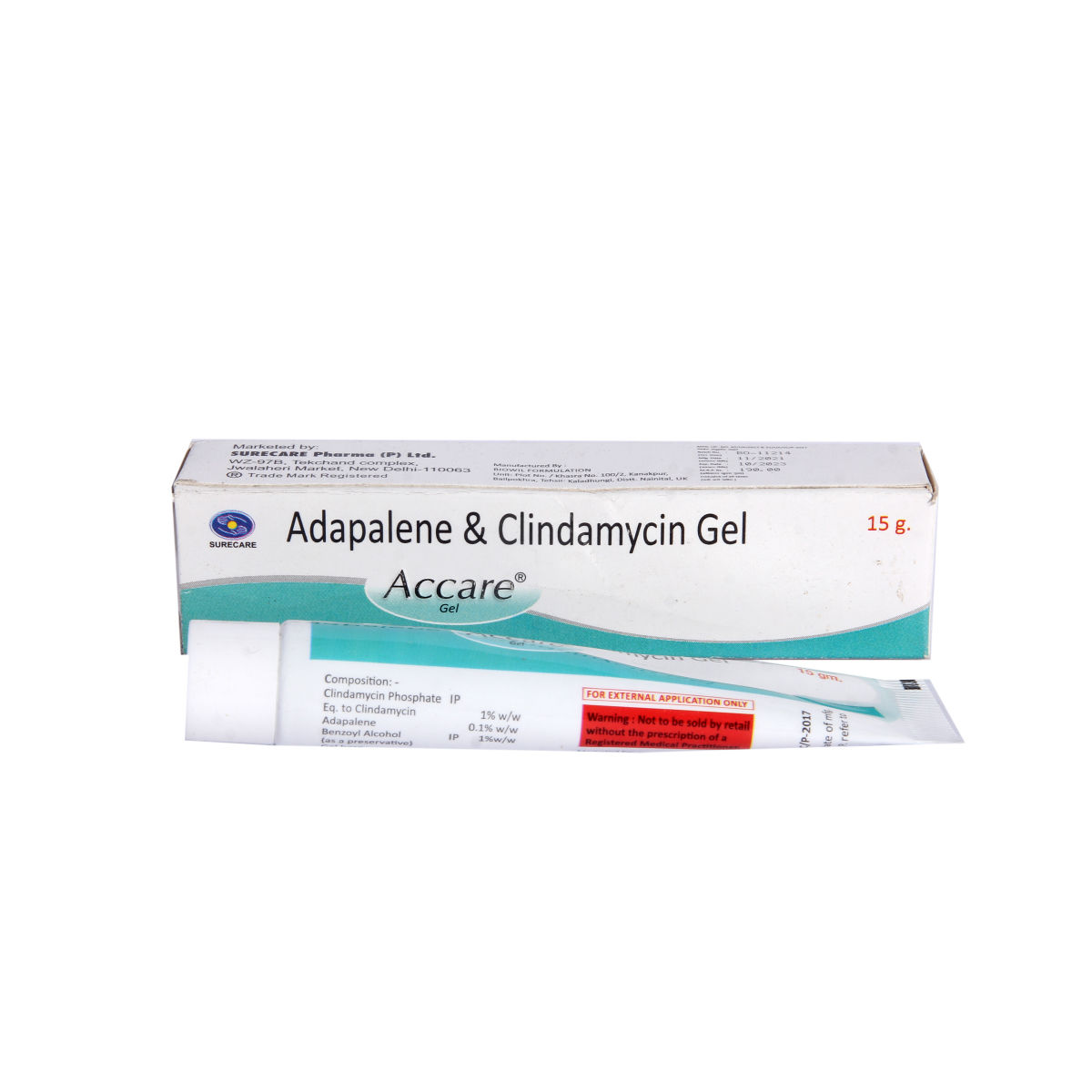 Buy Accare Gel 15gm Online