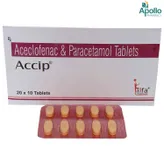 ACCIP TABLET 10'S, Pack of 10 TabletS