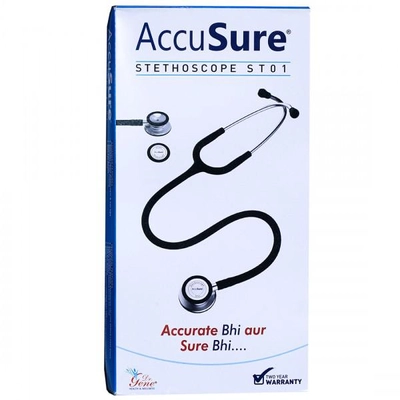 Accusure Stethoscope ST-01, 1 Count, Pack of 1