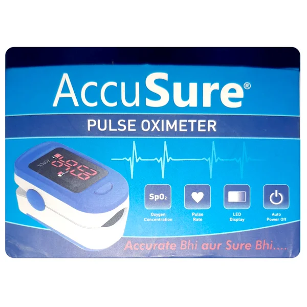 Dr. Gene Accusure Finger Pulse Oximeter FS10C, 1 Count, Pack of 1