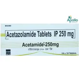 Acetamide 250 mg Tablet 10's, Pack of 10 TabletS