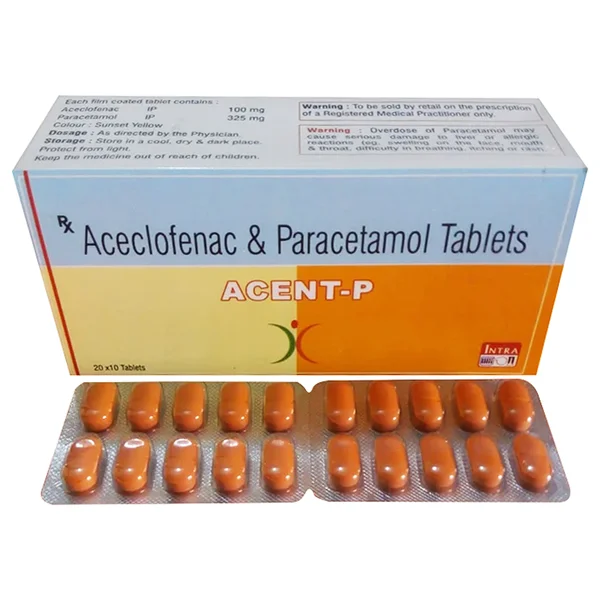 Acent P Tablet 10's, Pack of 10 TABLETS