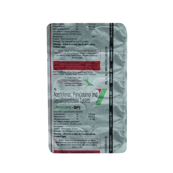 Acecare SP Tablet 10's