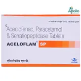 Acecloflam SP Tablet 10's, Pack of 10 TABLETS