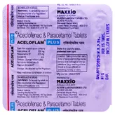 Aceloflam Plus Tablet 10's, Pack of 10 TabletS