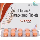 Acepra Tablet 10's, Pack of 10 TABLETS