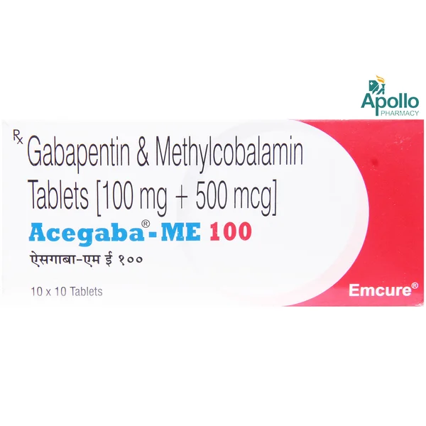 Acegaba ME 100 Tablet 10's, Pack of 10 TabletS
