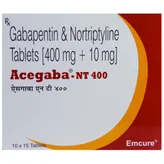 Acegaba-NT 400 Tablet 15's, Pack of 15 TABLETS