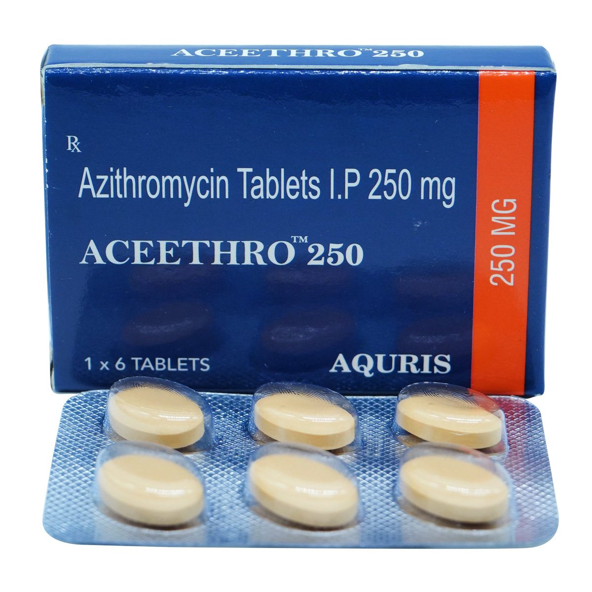 Buy Aceethro 250 Tablet 6's Online