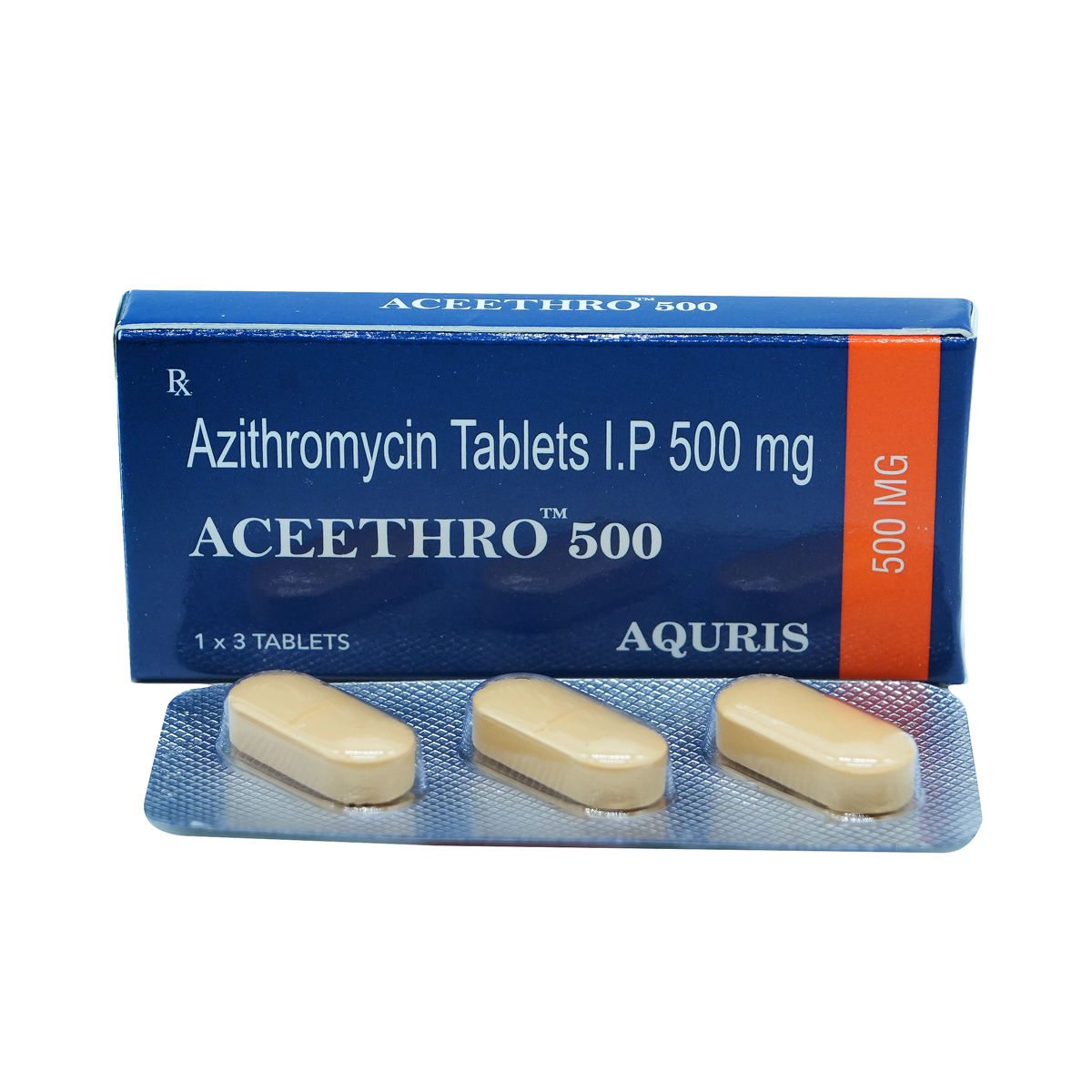 Buy Aceethro 500 Tablet 3's Online
