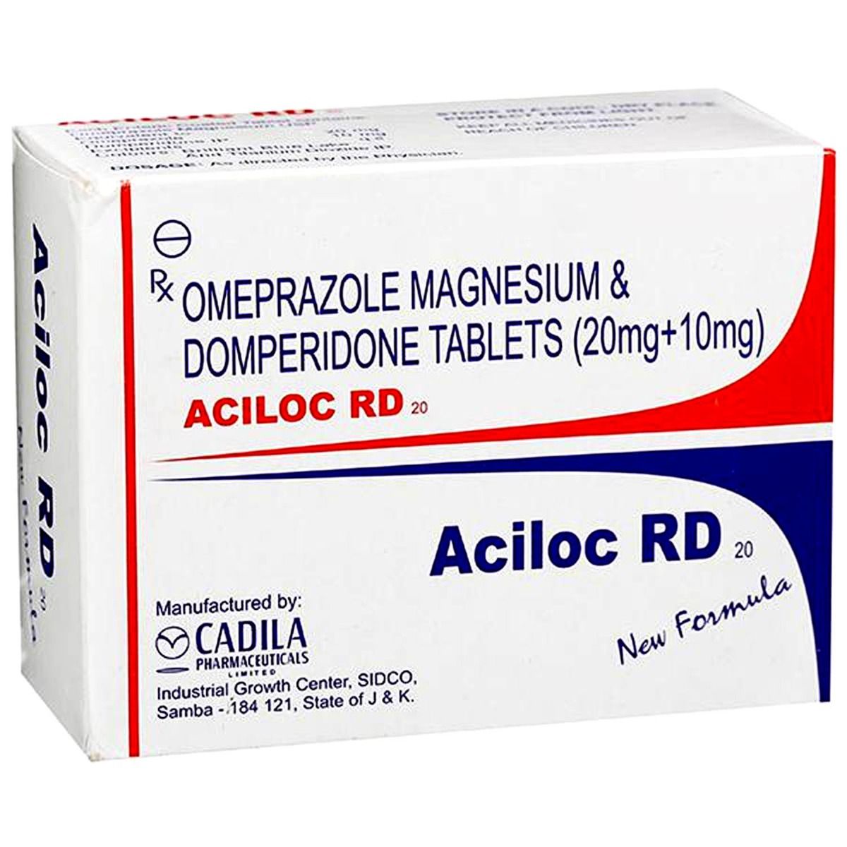 Aciloc RD 20 Tablet 10's, Pack of 10 TABLETS