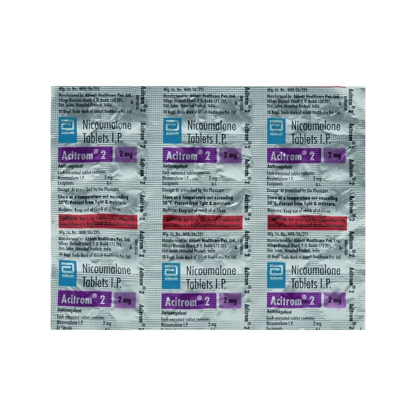 Acitrom 2 Tablet 30's